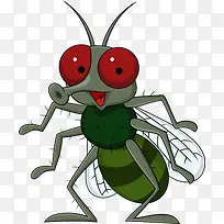 卡通苍蝇素材-空若网 卡通苍蝇素材-空若网