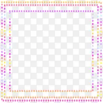彩色圆点正方形边框-空若网 彩色圆点正方形边框-空若网