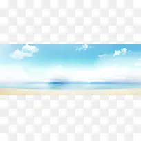 夏天海滩背景-空若网 夏天海滩背景-空若网