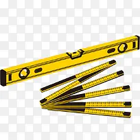 水平尺安装工具PNG矢量素材-空若网 水平尺安装工具PNG矢量素材-空若网