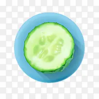 精美图标蔬菜黄瓜片-空若网 精美图标蔬菜黄瓜片-空若网