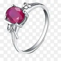 产品实物紫色求婚钻戒-空若网 产品实物紫色求婚钻戒-空若网