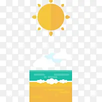 矢量卡通简洁扁平化太阳-空若网 矢量卡通简洁扁平化太阳-空若网