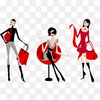 时尚摩登女郎-空若网 时尚摩登女郎-空若网