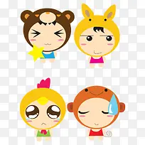 矢量卡通人物插画-空若网 矢量卡通人物插画-空若网