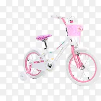 粉色可爱少女自行车-空若网 粉色可爱少女自行车-空若网