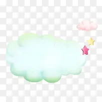 卡通手绘唯美云朵产品边框-空若网 卡通手绘唯美云朵产品边框-空若网