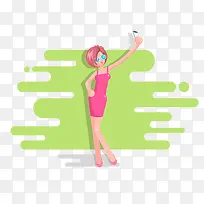 ����Ů���廭�ز�-������