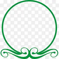 绿色简约边框-空若网 绿色简约边框-空若网