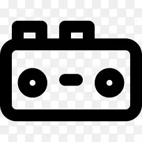 笑脸电脑图标白色剪贴画录像机-空若网 笑脸电脑图标白色剪贴画录像机-空若网