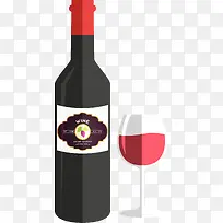 卡通红酒-空若网 卡通红酒-空若网