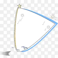 蓝色海鸥边框-空若网 蓝色海鸥边框-空若网