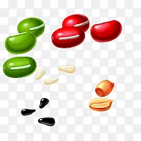 彩色的豆子-空若网 彩色的豆子-空若网