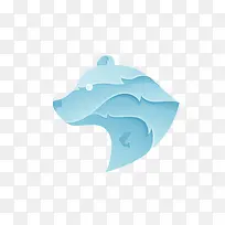 豹子 创意 纸 LOGO创意-空若网 豹子 创意 纸 LOGO创意-空若网