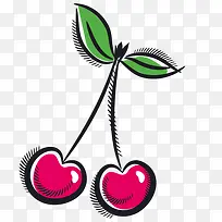 卡通水果 矢量画 水果 装饰 -空若网 卡通水果 矢量画 水果 装饰 -空若网