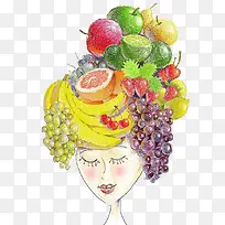 创意水果人-空若网 创意水果人-空若网