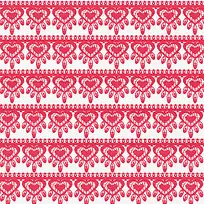 桃心蕾丝花边背景-空若网 桃心蕾丝花边背景-空若网