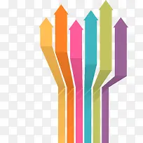 彩色箭头-空若网 彩色箭头-空若网