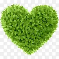 创意爱心树叶-空若网 创意爱心树叶-空若网