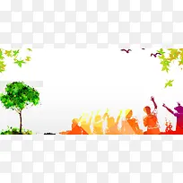 青春校园背景-空若网 青春校园背景-空若网