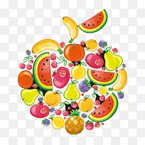 水果拼图-空若网 水果拼图-空若网