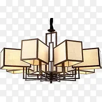 方形创意吊灯电商-空若网 方形创意吊灯电商-空若网