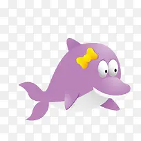 紫色海豚-空若网 紫色海豚-空若网