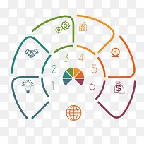 彩色半圆-空若网 彩色半圆-空若网