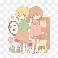 卡通漫画可爱女生-空若网 卡通漫画可爱女生-空若网