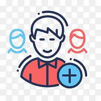 扁平化男生PNG下载-空若网 扁平化男生PNG下载-空若网