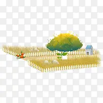 可爱田园美景草地-空若网 可爱田园美景草地-空若网