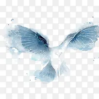 矢量水墨猫头鹰-空若网 矢量水墨猫头鹰-空若网