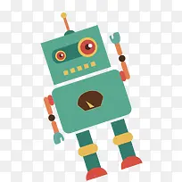 卡通扁平化机器人设计-空若网 卡通扁平化机器人设计-空若网
