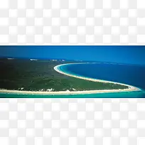 澳大利亚黄金海岸线背景-空若网 澳大利亚黄金海岸线背景-空若网