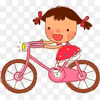 骑自行车的女孩-空若网 骑自行车的女孩-空若网