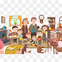 扁平化全家福-空若网 扁平化全家福-空若网