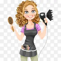 理发素材-空若网 理发素材-空若网