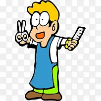 理发素材-空若网 理发素材-空若网