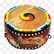 龙纹彩色大鼓素材-空若网 龙纹彩色大鼓素材-空若网