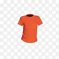 橙色运动T恤-空若网 橙色运动T恤-空若网