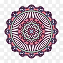 圆形对称花纹图案-空若网 圆形对称花纹图案-空若网