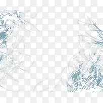 对称不规则曲线边框-空若网 对称不规则曲线边框-空若网