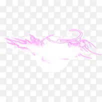 粉色不规则手绘翅膀-空若网 粉色不规则手绘翅膀-空若网