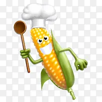 可爱玉米卡通图案-空若网 可爱玉米卡通图案-空若网