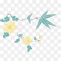 花朵插画-空若网 花朵插画-空若网