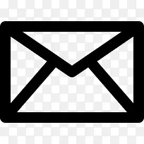电子邮件信封按钮图标-空若网 电子邮件信封按钮图标-空若网