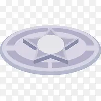 井盖png矢量元素-空若网 井盖png矢量元素-空若网