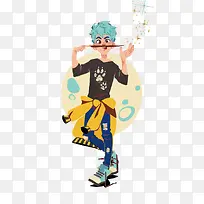 矢量魔法少年-空若网 矢量魔法少年-空若网