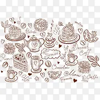 手绘甜点-空若网 手绘甜点-空若网