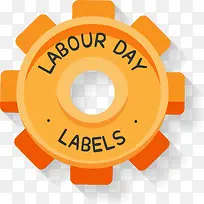 卡通橙色矢量零件-空若网 卡通橙色矢量零件-空若网